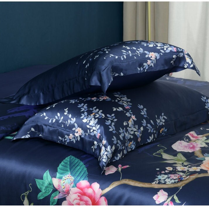 RUMENG - 19 Momme Silk Bedding Suite 4pcs