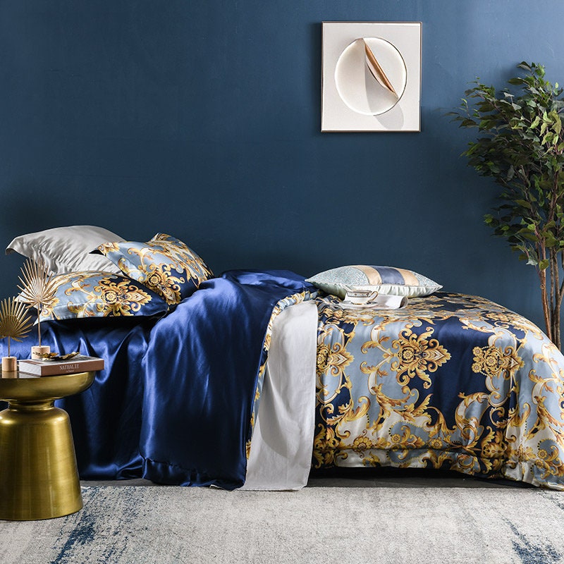 JINGYE - 19 Momme Silk Bedding Suite 4pcs