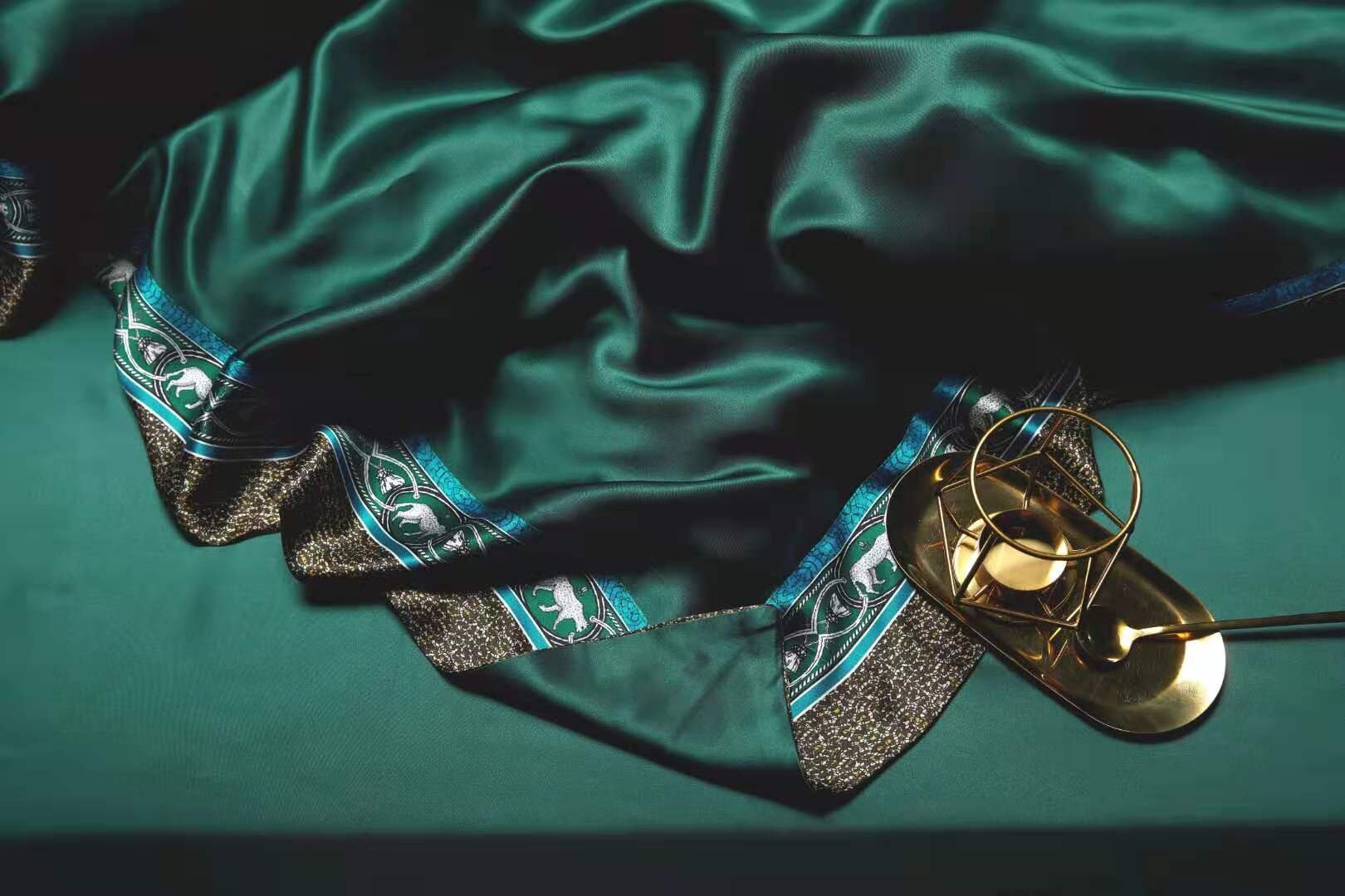 FOREST LEOPARD - 25 Momme Mulberry Silk Bedding, Silk Duvet Cover, Silk Fitted Sheet, Silk Flat Sheet, Silk Pillowcase, 100% SILK