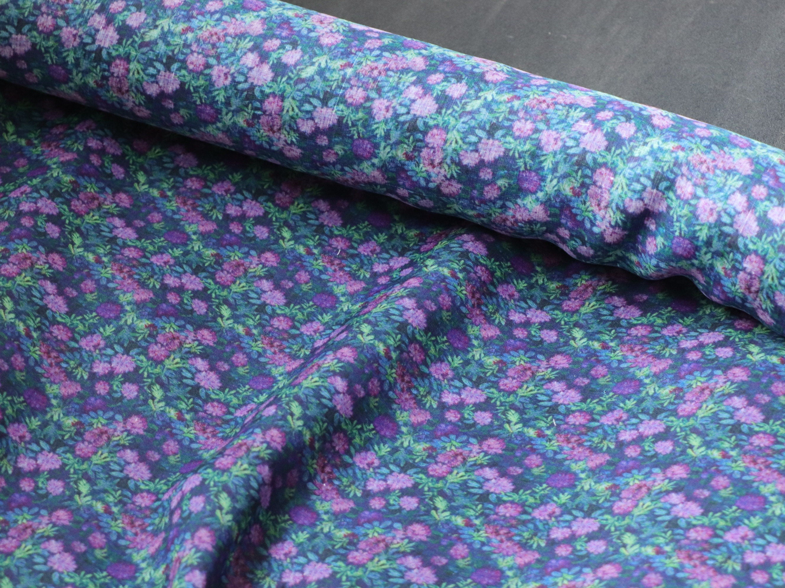 ZIDUO - Digital Printing 100 Thread Count Ramie Fabric - 140cm wide by the Yard