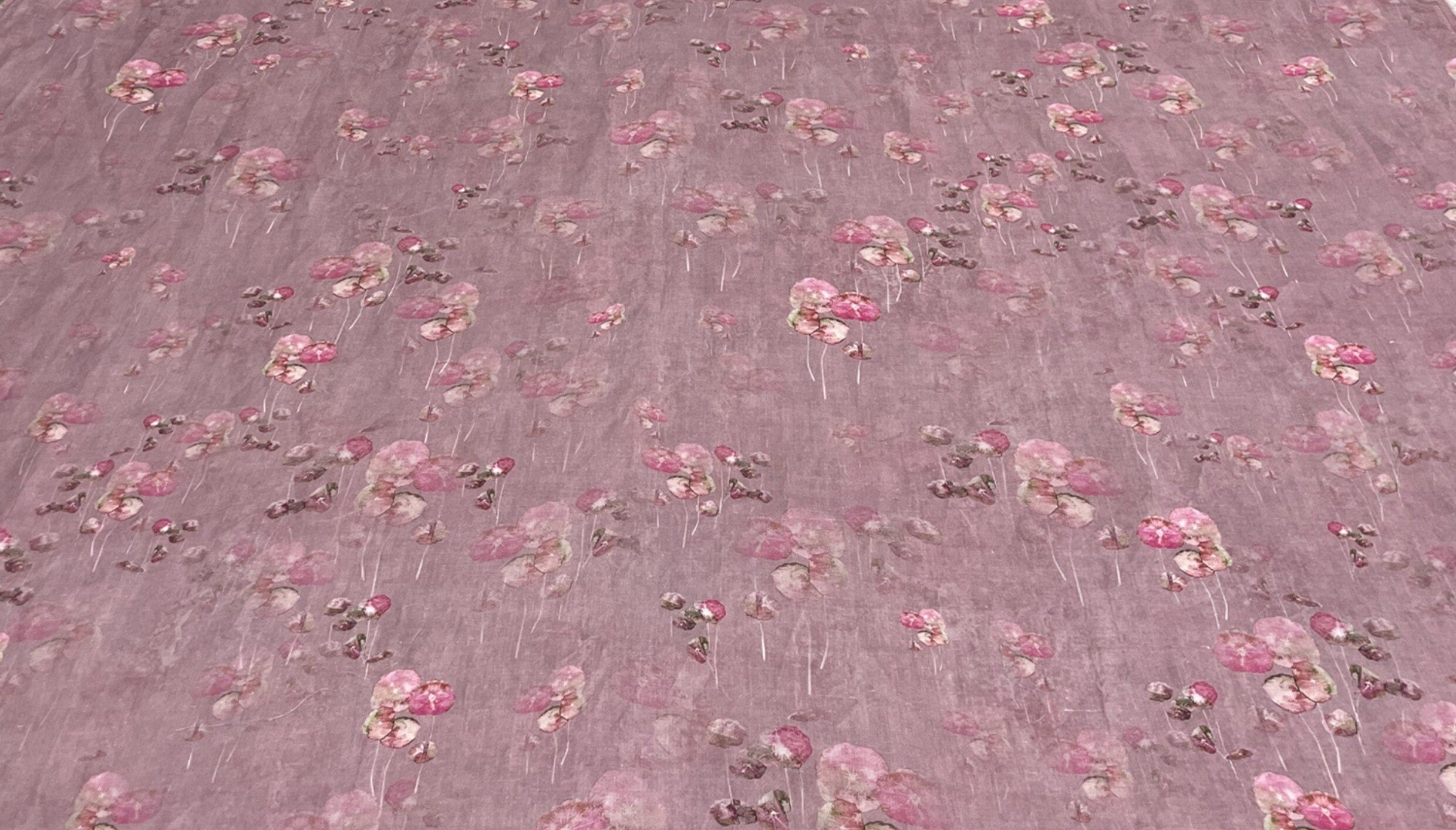 XIANLIAN - Digital Printing Ramie Fabric - 140cm wide by the Yard