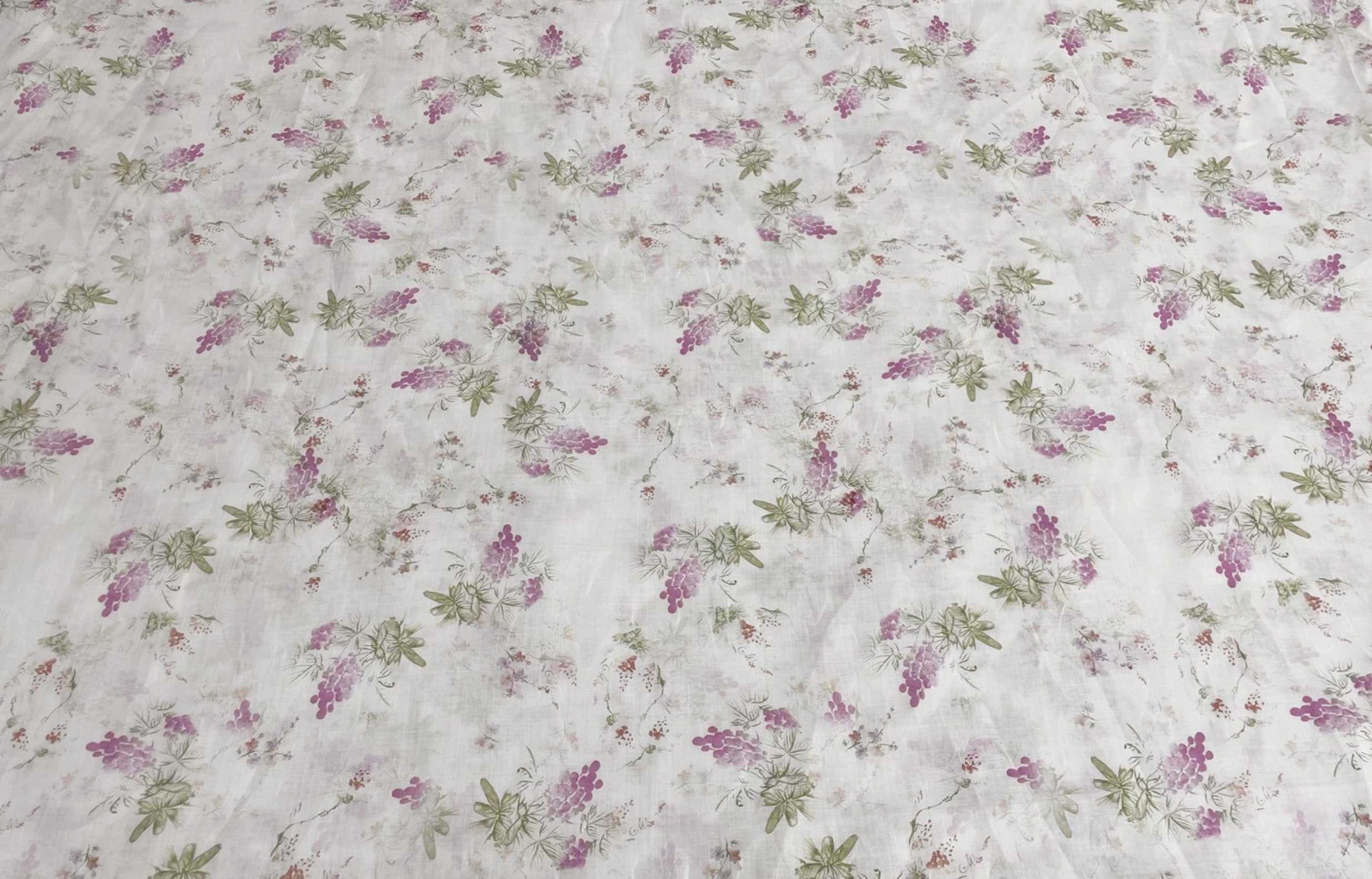 BANRUO - Digital Printing 42 Thread Count Ramie Fabric - 140cm wide by the Yard