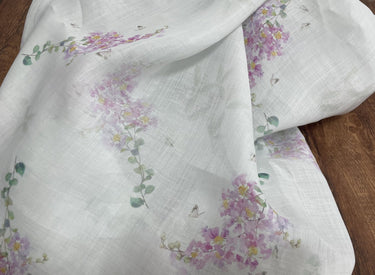 QIAOYI - Digital Printing 42 Thread Count Ramie Fabric - 140cm wide by the Yard