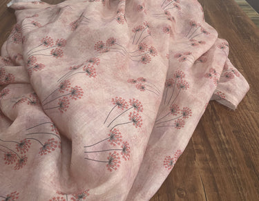 JINGSHI - Digital Printing 42 Thread Count Ramie Fabric - 140cm wide by the Yard