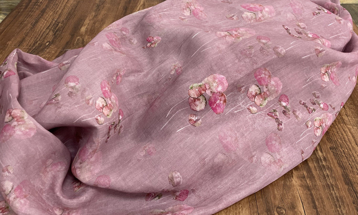 XIANLIAN - Digital Printing Ramie Fabric - 140cm wide by the Yard