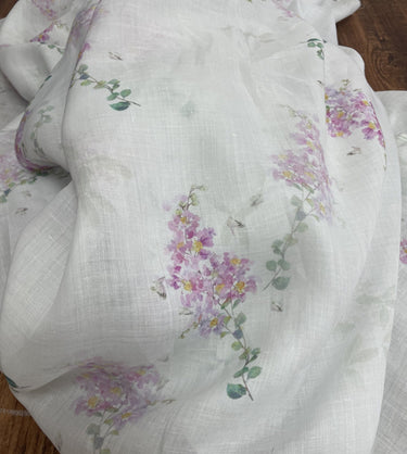 QIAOYI - Digital Printing 42 Thread Count Ramie Fabric - 140cm wide by the Yard