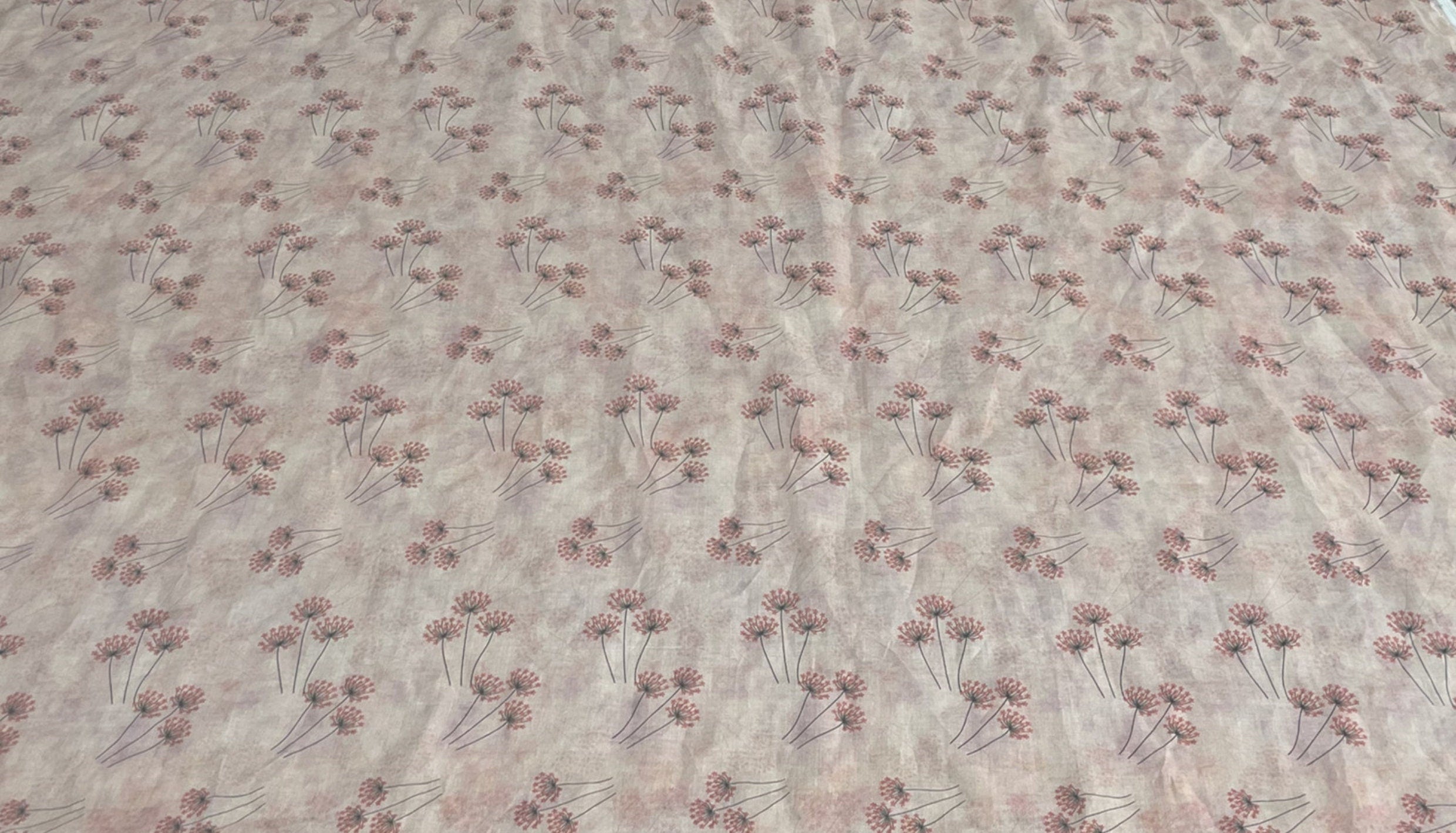 JINGSHI - Digital Printing 42 Thread Count Ramie Fabric - 140cm wide by the Yard