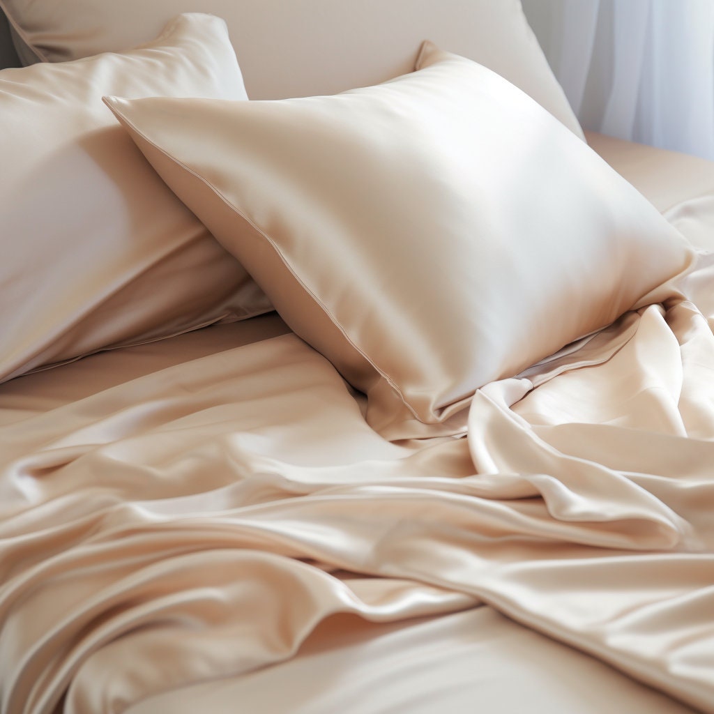 Oxford Pillowcase - 25 Momme 100% Mulberry Silk - Pinky Nude