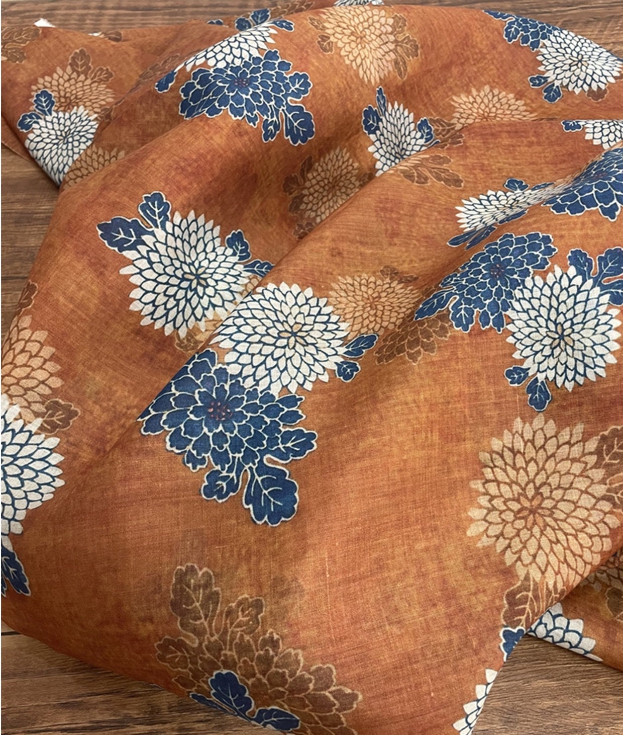 HUANGHUN - Digital Printing 42 Thread Count Ramie Fabric - 140cm wide by the Yard