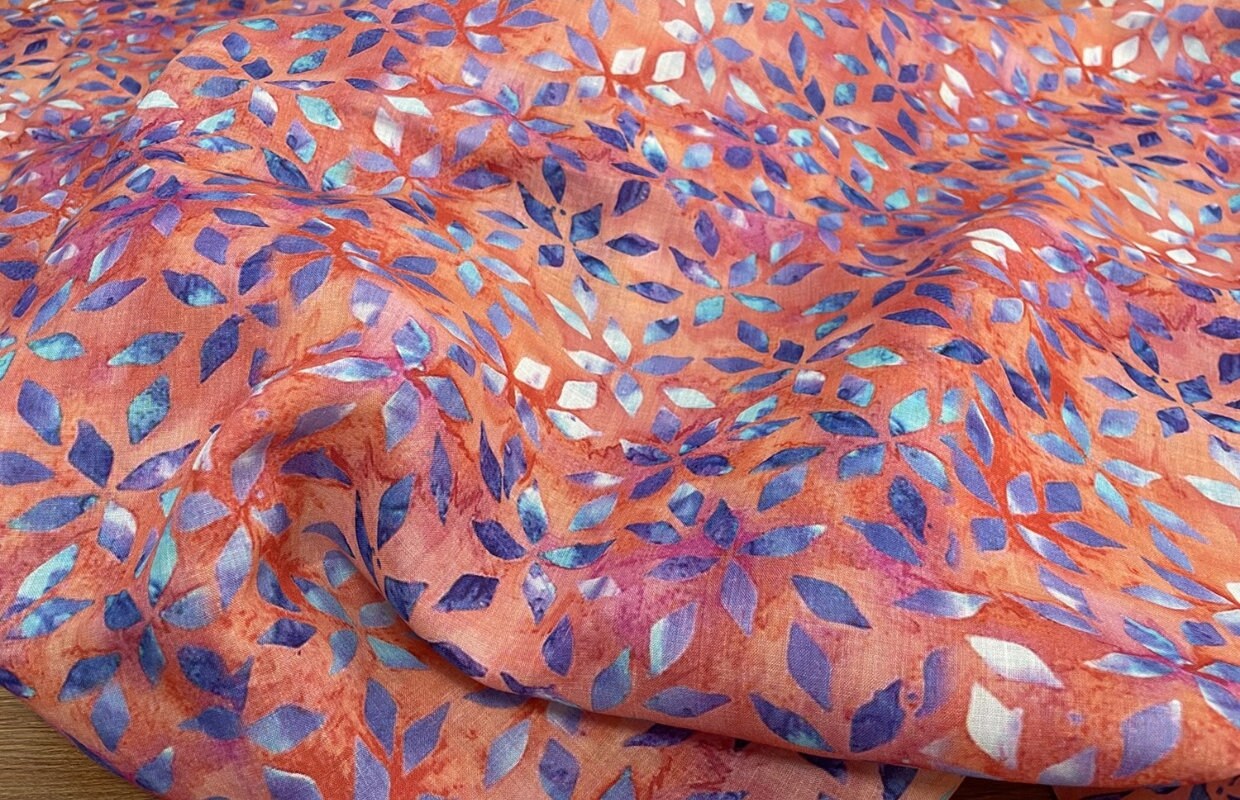 BINFEN - Digital Printing 42 Thread Count Ramie Fabric - 140cm wide by the Yard