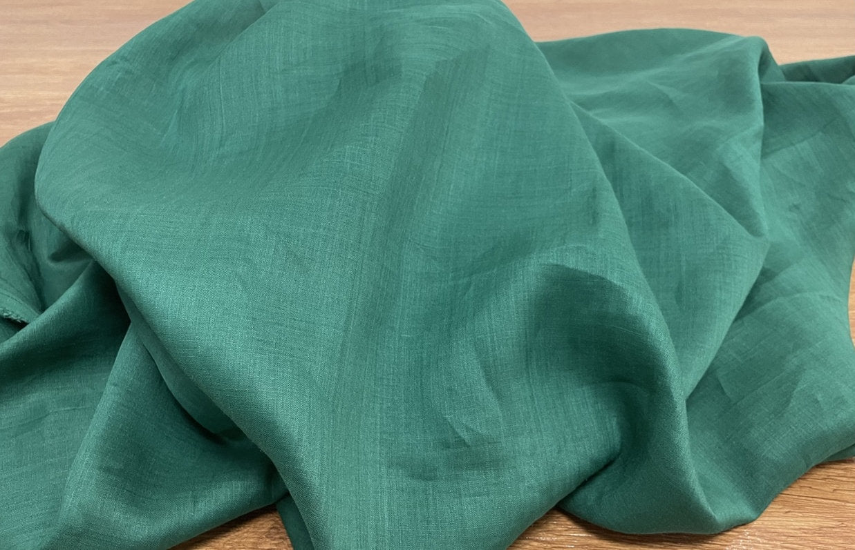 SHENLV - Solid Color 42 Thread Count Ramie Fabric - 140cm wide by the Yard