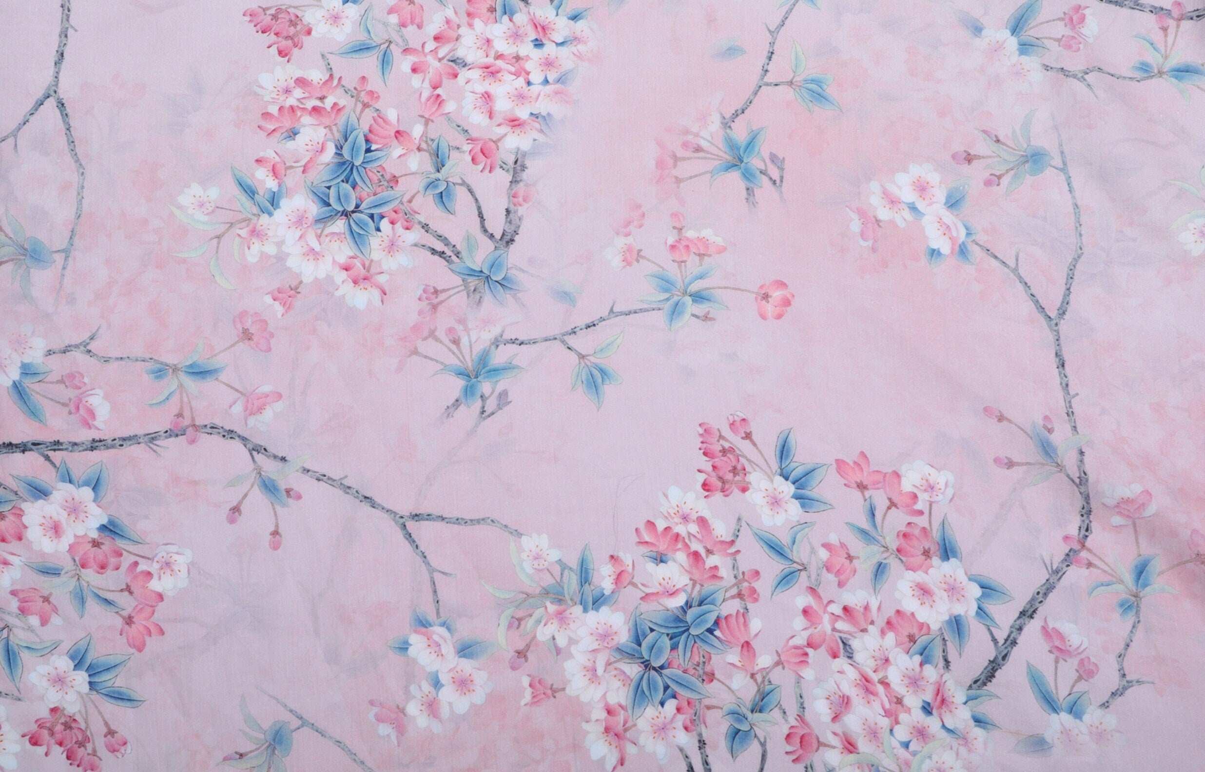 ZHENGJUAN - Digital Printing 42 Thread Count Ramie Fabric - 140cm wide by the Yard