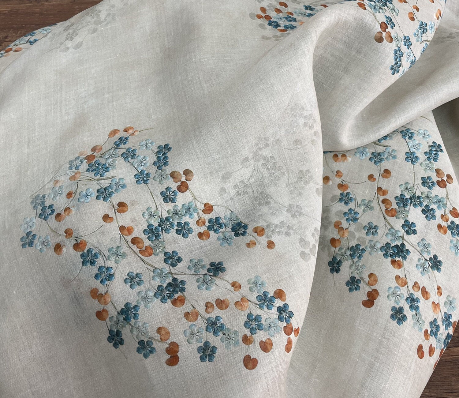 SHAYUN - Digital Printing 42 Thread Count Ramie Fabric - 140cm wide by the Yard