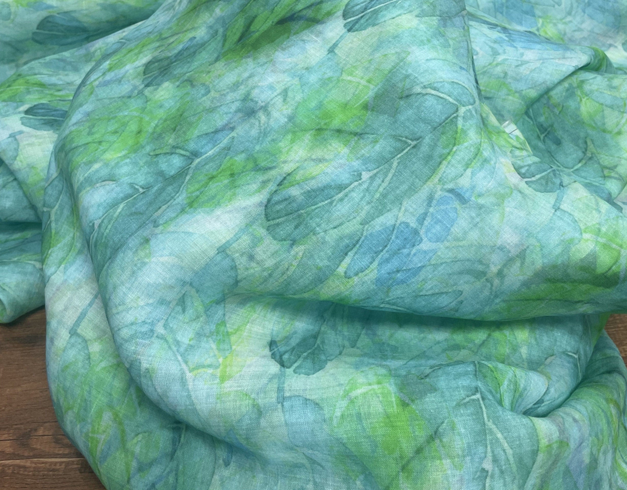 BAJIAOYE - Digital Printing 42 Thread Count Ramie Fabric - 140cm wide by the Yard