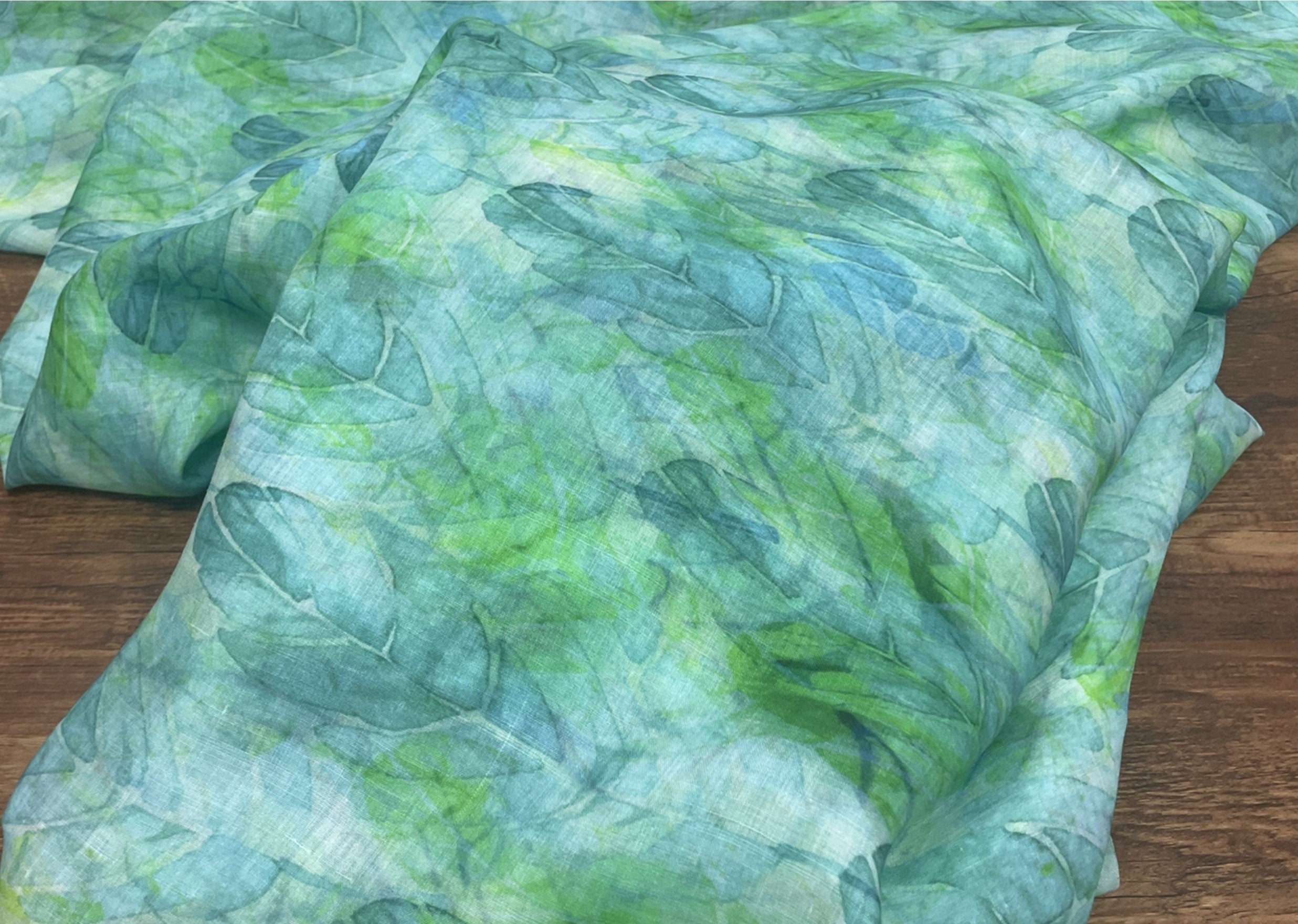 BAJIAOYE - Digital Printing 42 Thread Count Ramie Fabric - 140cm wide by the Yard