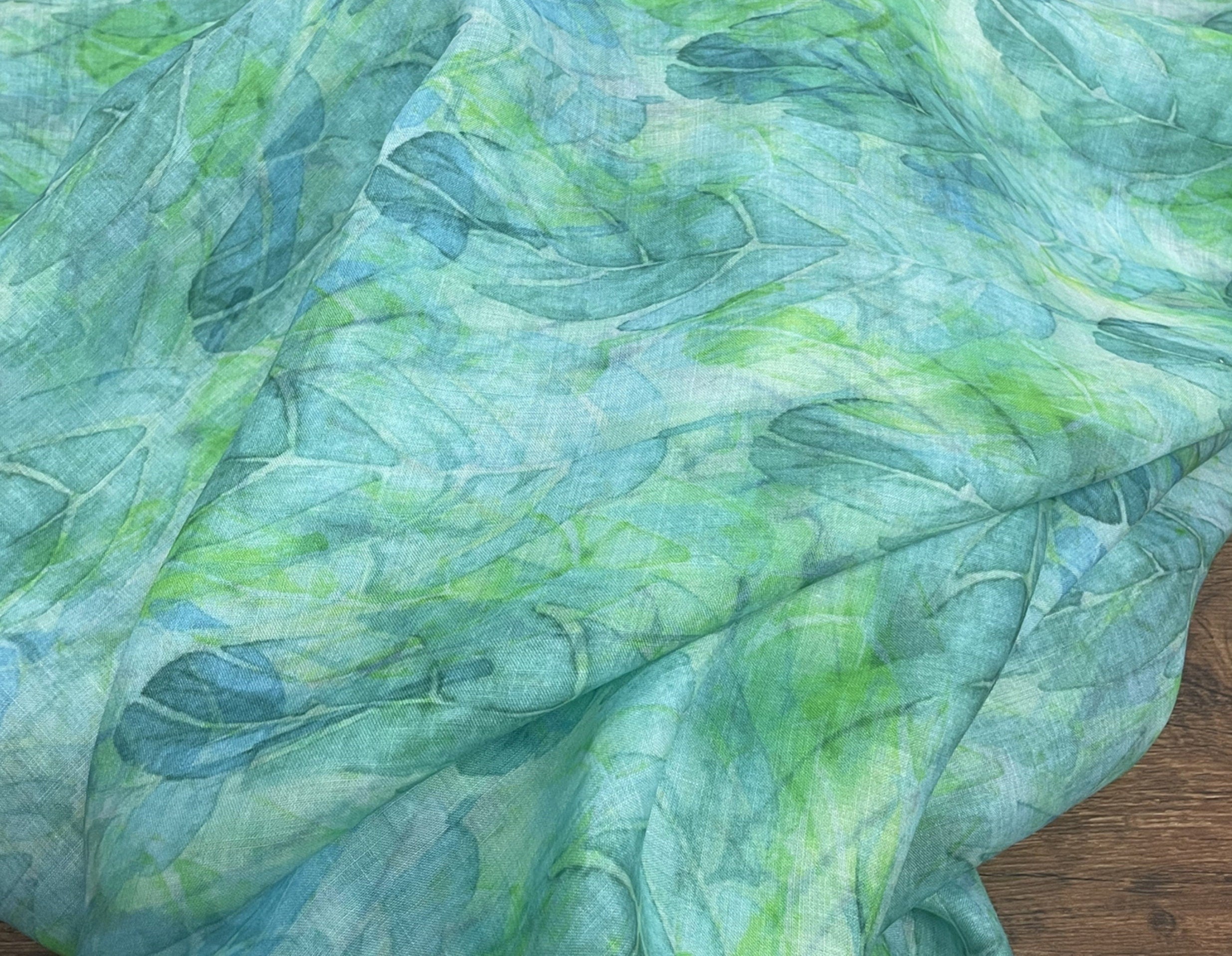 BAJIAOYE - Digital Printing 42 Thread Count Ramie Fabric - 140cm wide by the Yard