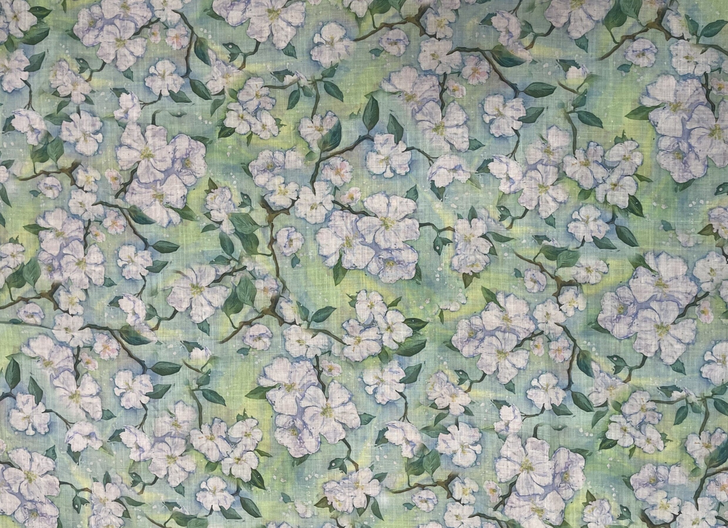 MUMIAN - Digital Printing 42 Thread Count Ramie Fabric - 140cm wide by the Yard