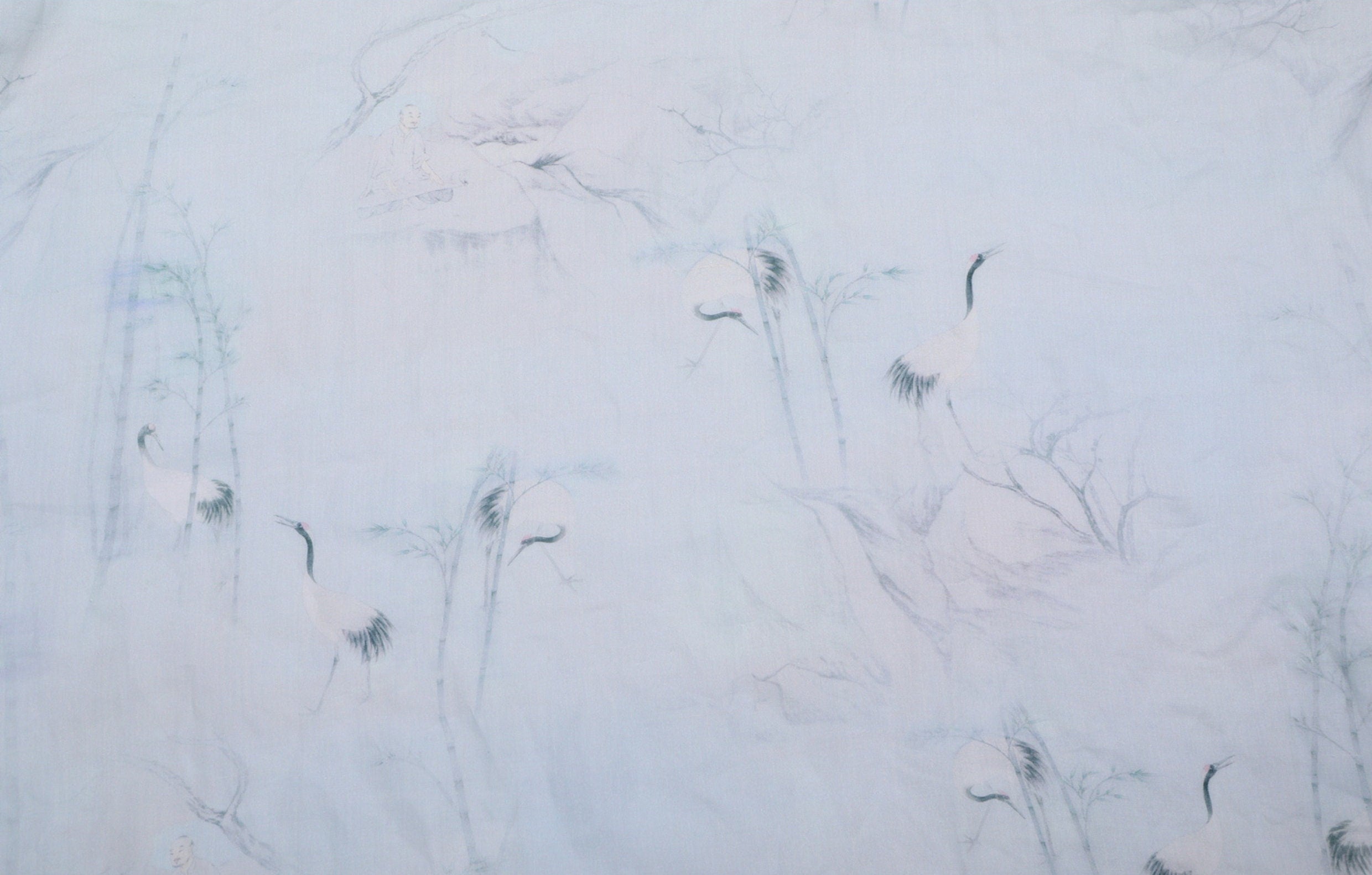 YUANSHAN - Digital Printing 42 Thread Count Ramie Fabric - 140cm wide by the Yard