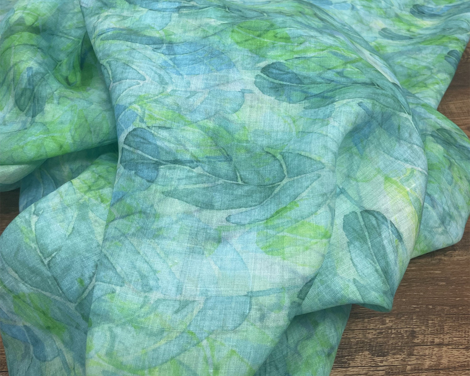 BAJIAOYE - Digital Printing 42 Thread Count Ramie Fabric - 140cm wide by the Yard