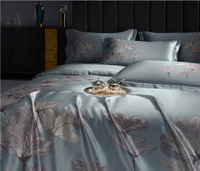 DREAM CATCHER - 16 Momme 100% Silk Bedding 4pcs Suite