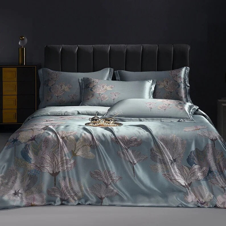 DREAM CATCHER - 16 Momme 100% Silk Bedding 4pcs Suite
