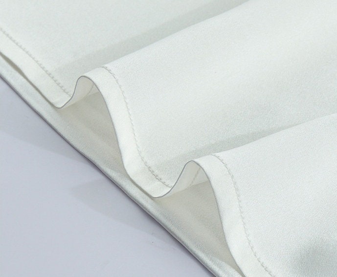 PILLOW CASE 100% silk OXFORD with 1" flange - body pillow genuine silk pillowcase Anti-wrinkle Queen King Standard sizes body cover
