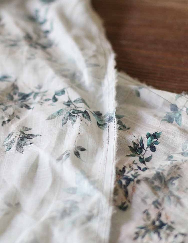 CANGL - Digital Printing 42 Thread Count Ramie Fabric - 145cm wide by the Yard