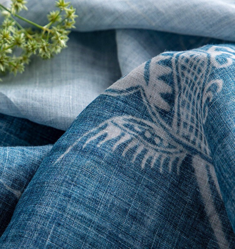 KQUE - Digital Printing 42 Thread Count Ramie Fabric - 130cm wide by the Yard