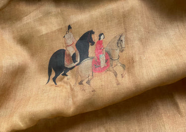 GUOGCYT - Digital Printing Ramie Fabric-By the Yard