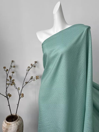 XYLN025 - Leno silk fabric, tartan design, 114cm wide by the yard