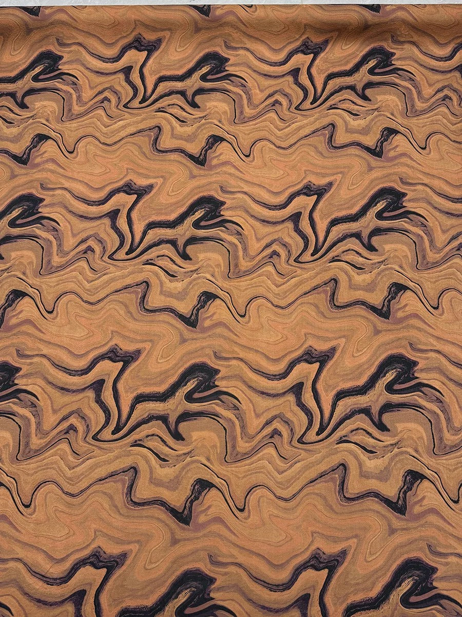 XYHBLW - Plant dyed HongYunSha Silk fabric, Openwork HUALUO, 25 momme 110cm wide by the Yard