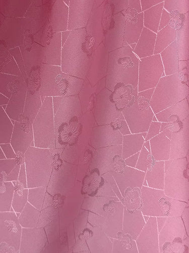 XYLN024 - Leno silk fabric, plum blossom, 114cm wide by the yard
