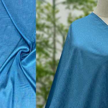 XYLN053 - Leno silk fabric, sheer and super light 100% silk, 15 momme 114cm wide by the yard