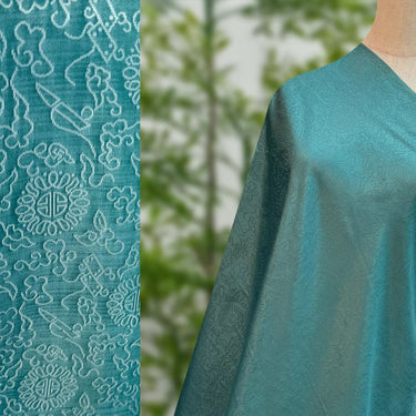 XYLN055 - Leno silk fabric, sheer and super light 100% silk, 15 momme 114cm wide by the yard