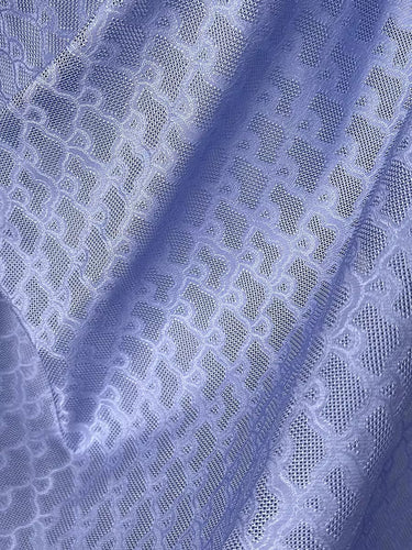 XYLN014 - Leno silk fabric, blue, 25 momme 114cm wide by the yard