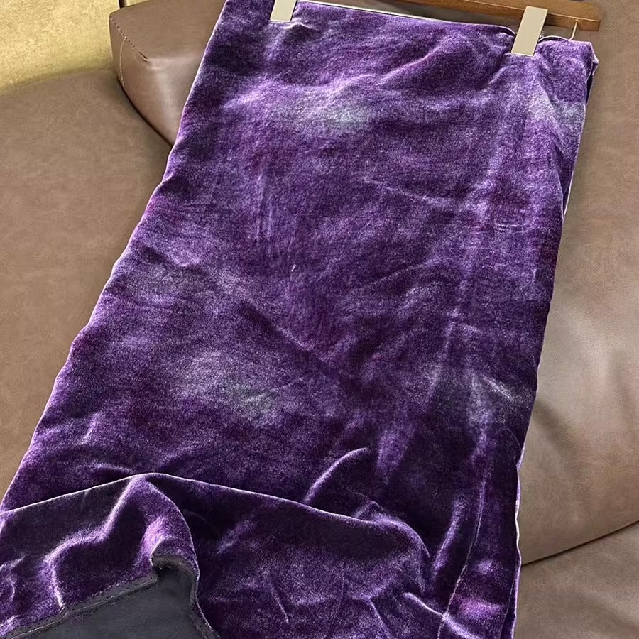 XYYHSR051 - Print Silk Velvet Fabric, 140cm wide by the Yard