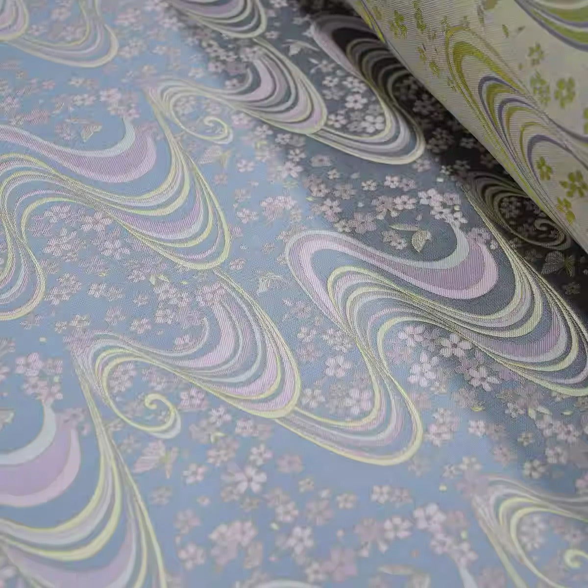 XYLDXSJ005 - Song Brocade 李德喜宋锦, 38 momme 140cm wide by the yard