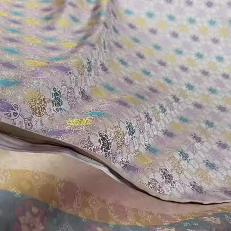 XYLDXSJ012 - Song Brocade 李德喜宋锦, 38 momme 140cm wide by the yard