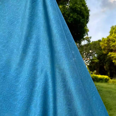 XYLN053 - Leno silk fabric, sheer and super light 100% silk, 15 momme 114cm wide by the yard