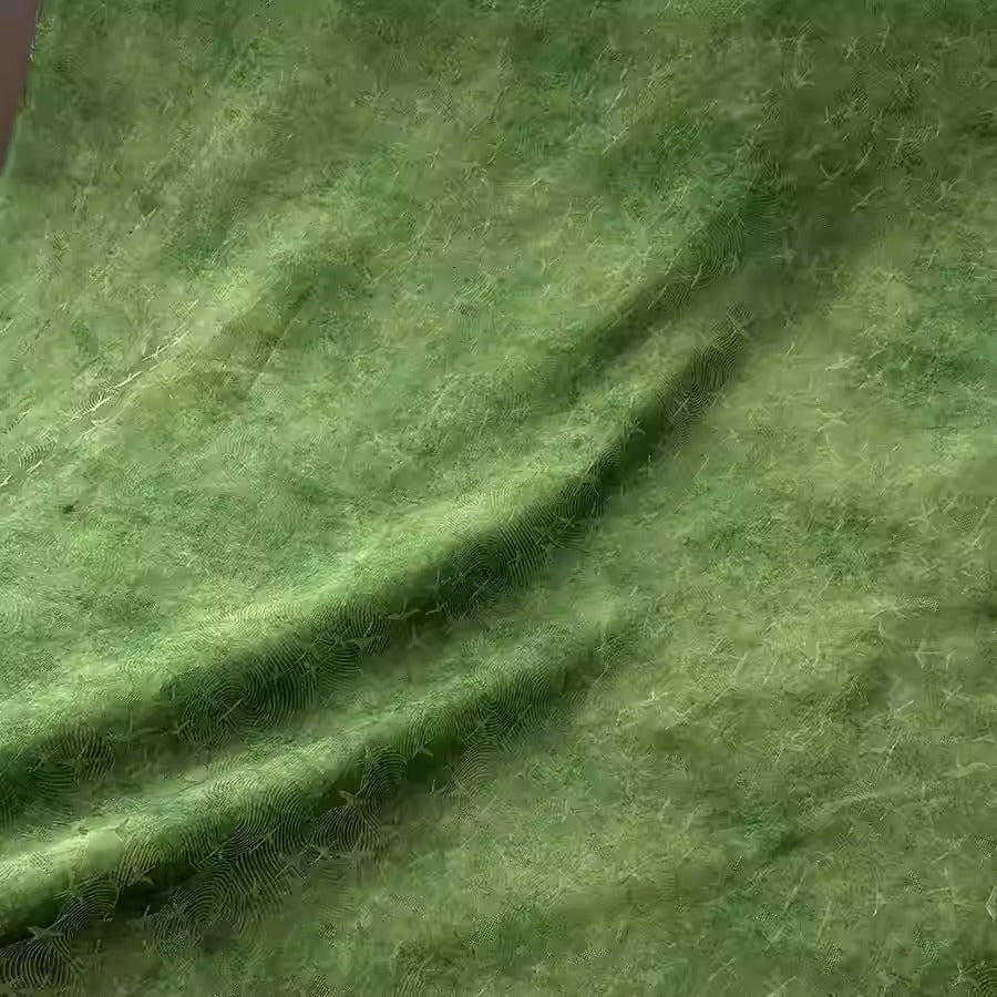 XYHYS 飞燕- Jacquard HUALUO Hongyunsha silk fabric, 26 momme openwork texture, 110cm by the Yard