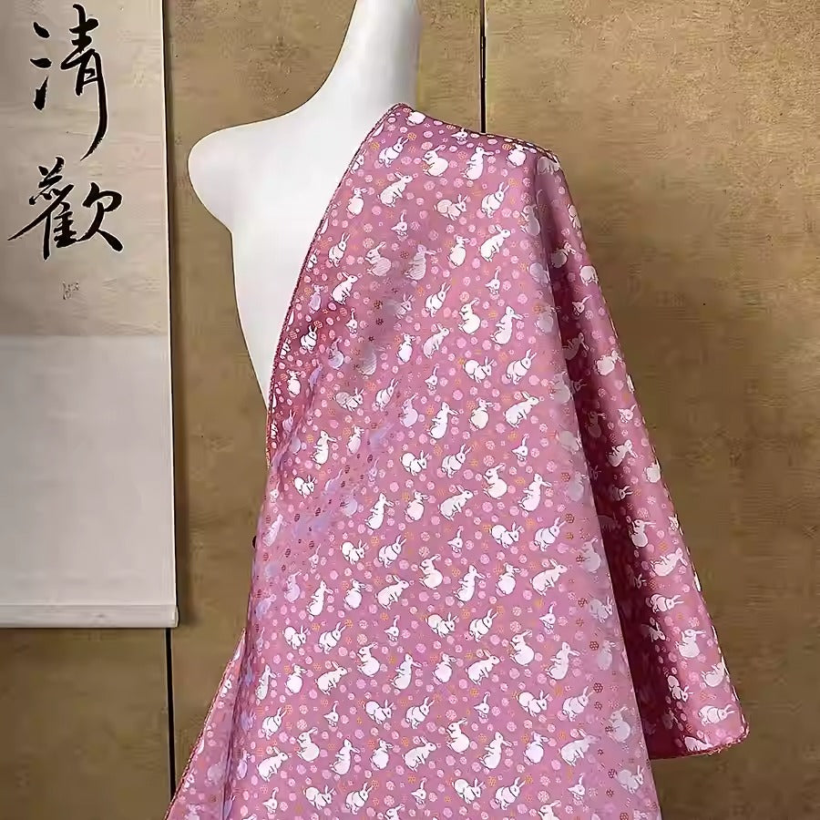 XYLDXSJ018 - Song Brocade 李德喜宋锦, 38 momme 70cm wide by the yard