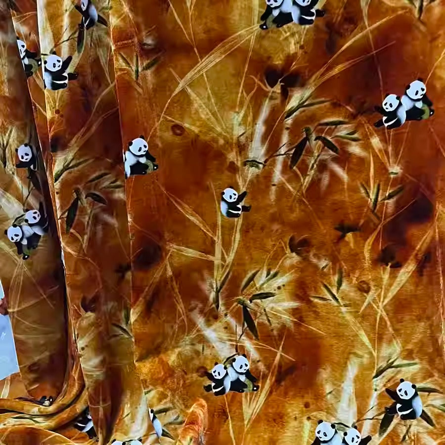 XYYHSR027 - Print Silk Velvet Fabric, 140cm wide by the Yard