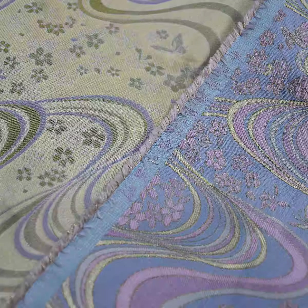XYLDXSJ005 - Song Brocade 李德喜宋锦, 38 momme 140cm wide by the yard