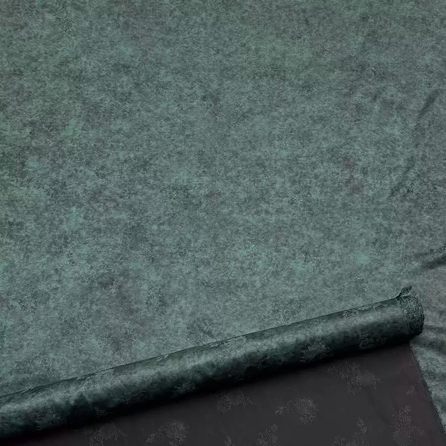 铁锈染 Mud Silk fabric, Jacquard HUALUO, 25 momme 110cm wide by the Yard