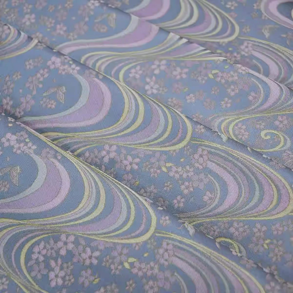 XYLDXSJ005 - Song Brocade 李德喜宋锦, 38 momme 140cm wide by the yard