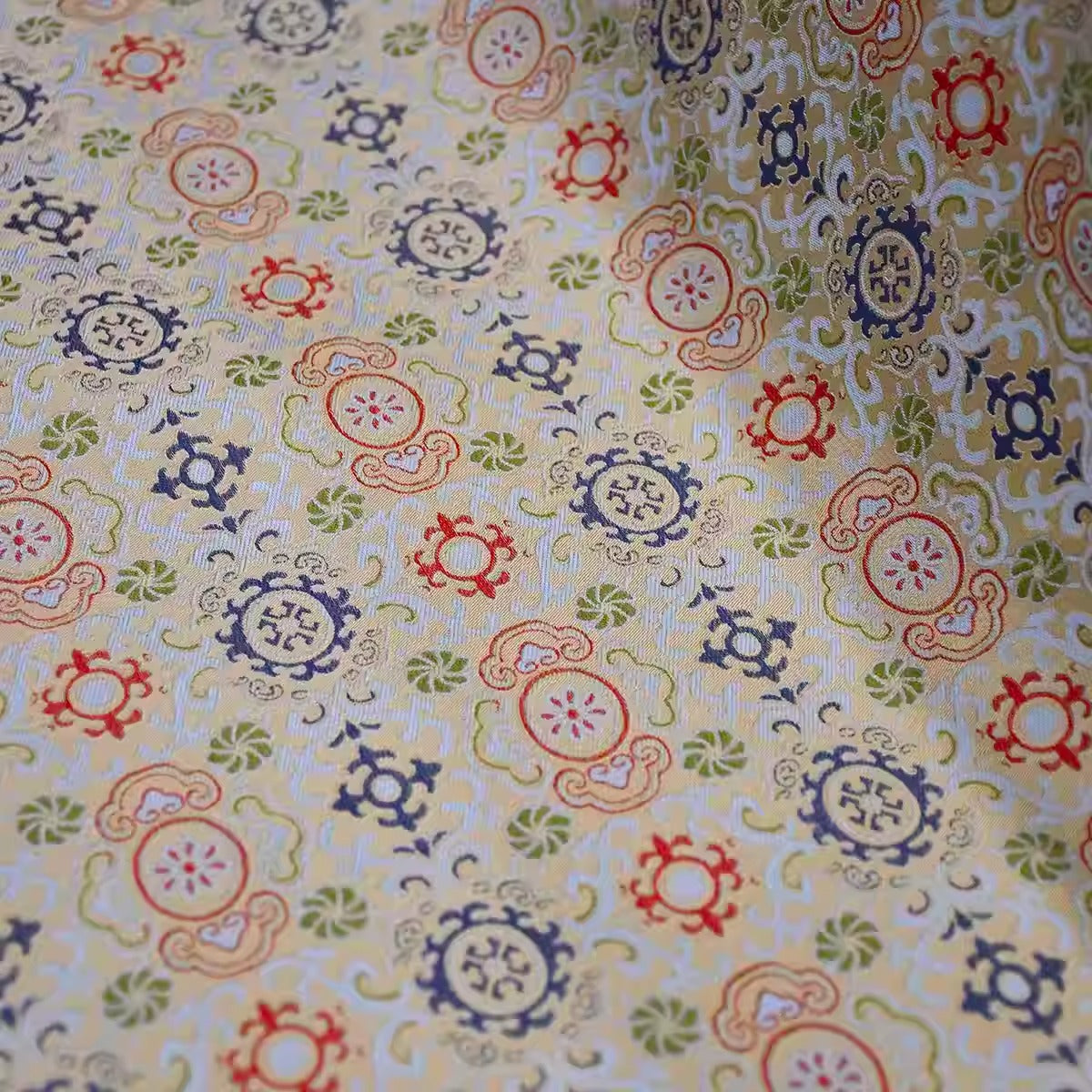 XYLDXSJ008 - Song Brocade 李德喜宋锦, 38 momme 140cm wide by the yard