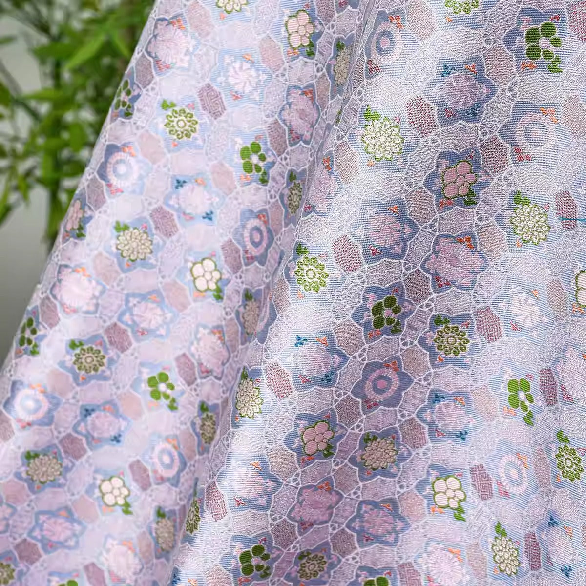 XYLDXSJ002 - Song Brocade 李德喜宋锦, 38 momme 140cm wide by the yard