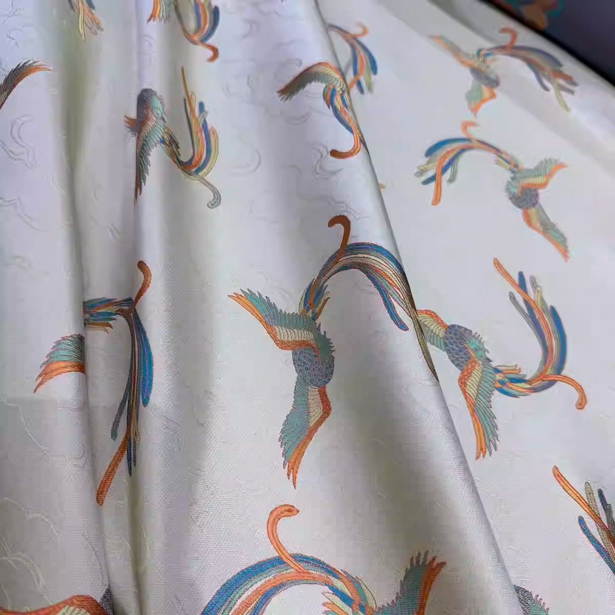 XYLDXSJ010 - Song Brocade 李德喜宋锦, 38 momme 140cm wide by the yard