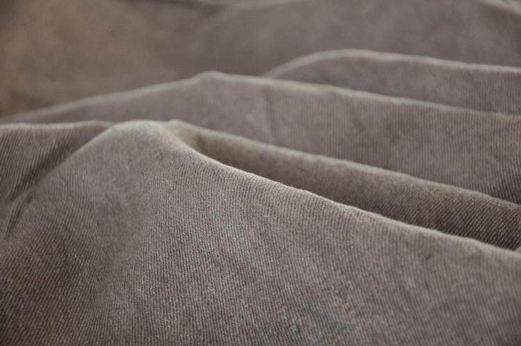 Plant-Dyed Brown plant-dyed brown cotton twill #Color_Plant-Dyed Brown