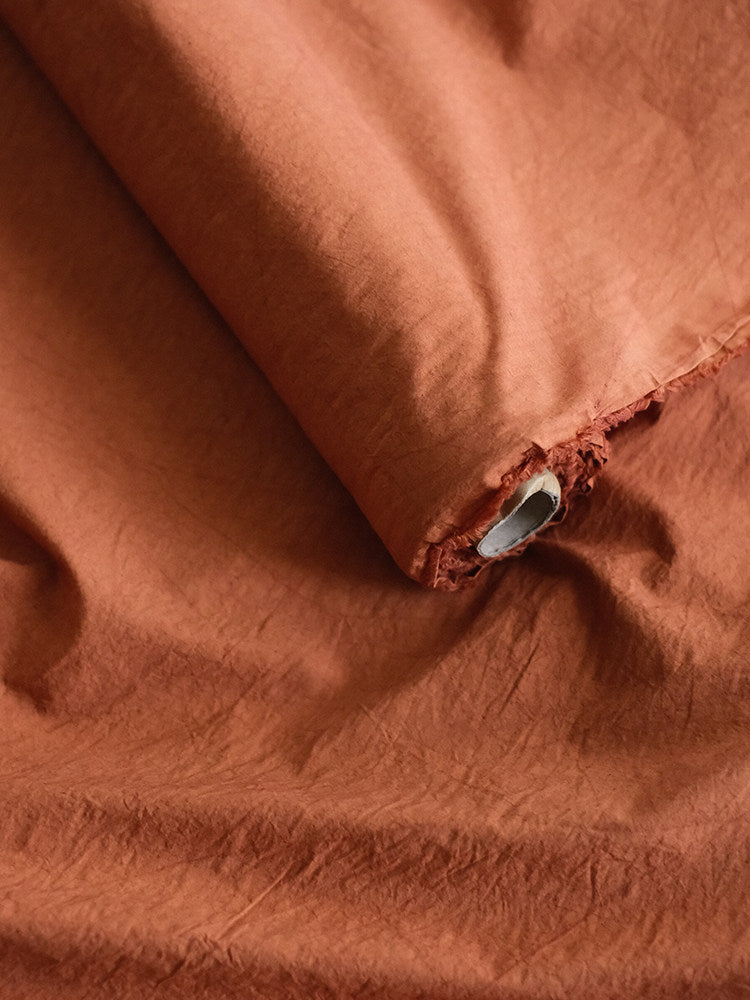 Japanese sun-dried linen cotton fabric color reference 25